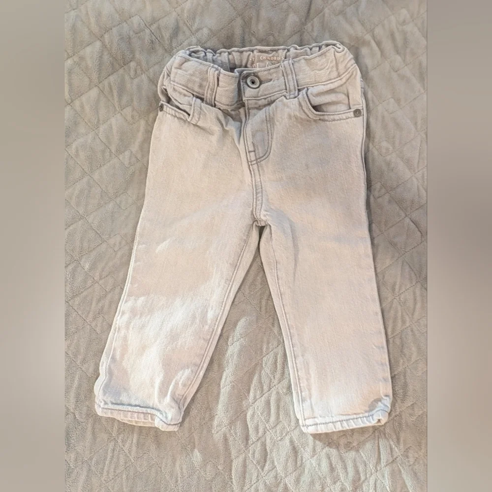 Hurley 24M Kids Navy Hoodie And Light Gray Jeans